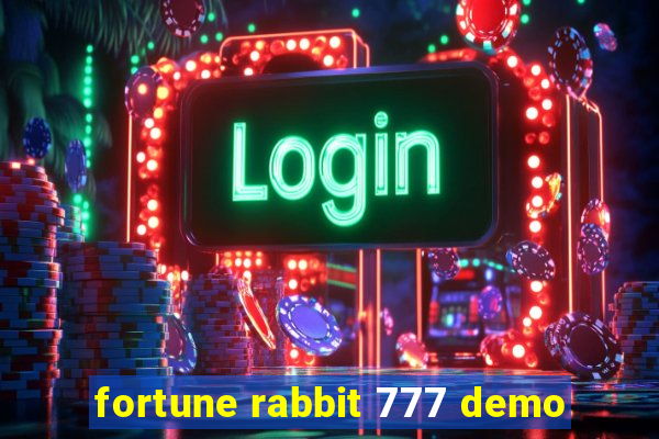 fortune rabbit 777 demo